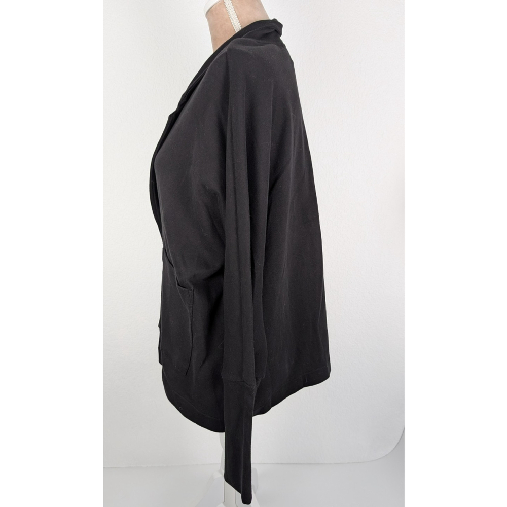 NWT Pact Airplane Relaxed Blazer Cardigan Sz M 100% Organic Travel Comfort - Picture 2 of 10
